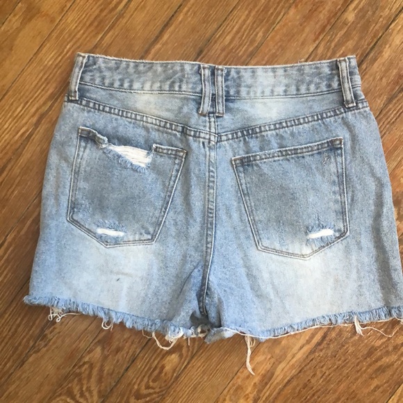 NWOT SAM ELDEMAN Stiletto High Rise Denim Short - Picture 3 of 6